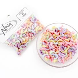 Mix Multicolorido / 12x7mm - Golfinho (20 gramas)