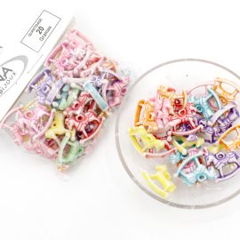 Mix Multicolorido / 17X20mm - Pingente - Cavalo (20 gramas)