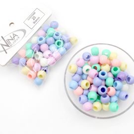 Mix Multicolorido Leitoso / 8mm - Barril (20 gramas)