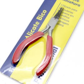 Alicate de Bico Redondo / Cabo Vermelho - Importado (unidade)