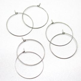 Base Argola / para Brinco - 39mm (1 Par)