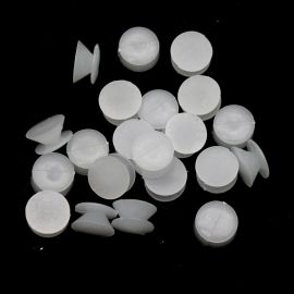 Adaptador de Piercing para Crocs / 11X6mm - (unidade) - Branco