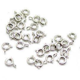 Fecho Boia / 6mm (unidade)-Níquel