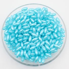 Conta Perolada / 8x4mm - Arroz  8x4mm (20 gramas)