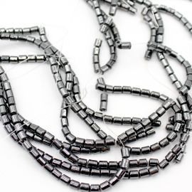 Pedra de Hematita / 4x5mm - Caninho (1 FIO)