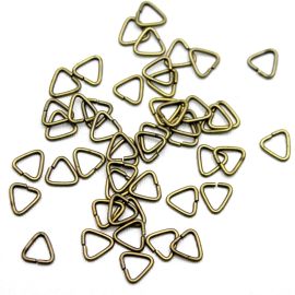 Elo de Metal / 8mm - Triângulo (10 gramas) - Ouro Velho