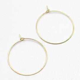 Base Argola / para Brinco - 39mm (1 Par)