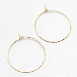 Base Argola / para Brinco - 30mm (1 Par)