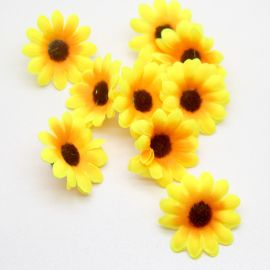 Flor Artificial / 40mm - Girassol (unidade)  