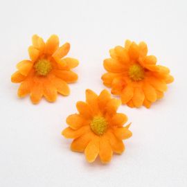 Flor Artificial / 38mm - Margarida Laranja (unidade)