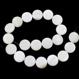 Madrepérola / 20mm - Pastilha Redonda (1 FIO)