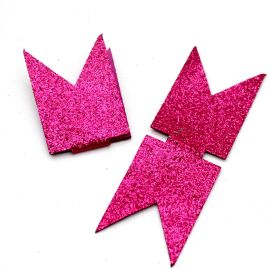 Aplique de E.V.A / 6x4cm - Bandeirinha - Tema Junino (unidade)