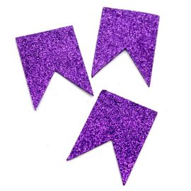 Aplique de E.V.A / 5X6,5cm - Bandeirinha - Tema Junino (unidade)