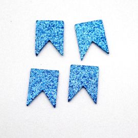 Aplique de E.V.A / 14x18mm - Mini Bandeirinha - Tema Junino (unidade)