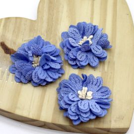 Flor de Tecido / 45mm ( Unidade)
