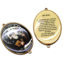 Entremeio em MDF Resinado / 65x50mm - São Bento (Unidade)