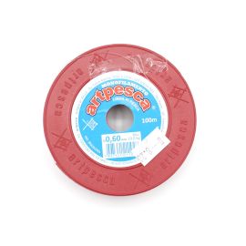 Fio de Naylon Transparente 0,60mm / Linha para Pesca (Rolo c/ 100 Mts) 