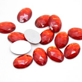 Chaton de Acrílico / Oval - 25x17mm (UNIDADE)