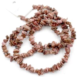 Pedra de Cascalho / 8mm - Rosa Seco (1 FIO)