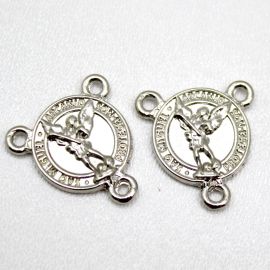 Salve Rainha de Metal / 21mm - São Miguel (Unidade)