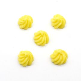 Aplique de Resina / 12mm - Suspiro (Unidade)