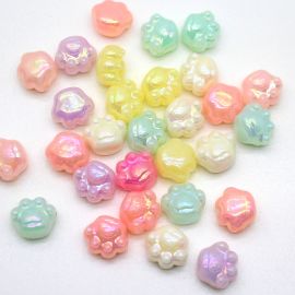 Mix Multicolorido / 16x18mm - Irisado - Patinha (10 gramas)