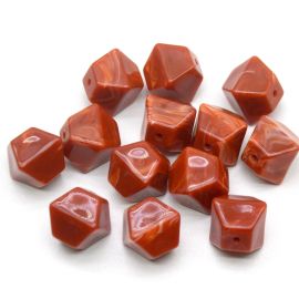 Conta Plástica Mesclada / 19X18mm - Balão (10 gramas)