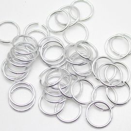 Argola de Alumínio 20mm / Lisa (20 Gramas) -Níquel