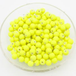 Bola Emborrachada / 6mm - Cor Neon (10 Gramas)