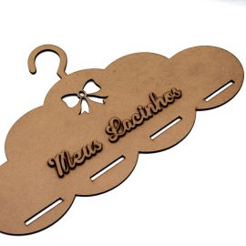 Cabide Porta Laços de MDF / 39x24cm - Nuvem (UNIDADE)