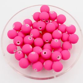 Bola Emborrachada / 8mm - Cor Neon (10 Gramas)