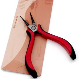 Alicate / 13cm - Bico Redondo - Cabo Reforçado (1 unidade)