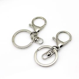 Fecho de Metal / 6,5cm - Mosquetão com Argola (UNIDADE)