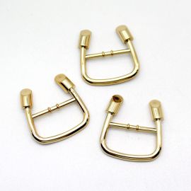 Entremeio de Passador - ABS / 41x39mm - (unidade) - Dourado 