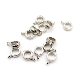 Entremeio - Caneca de Metal 15x10mm (Unidade)-Níquel