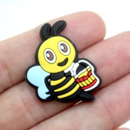 Aplique Emborrachado / 32x23mm - Abelha (unidade)