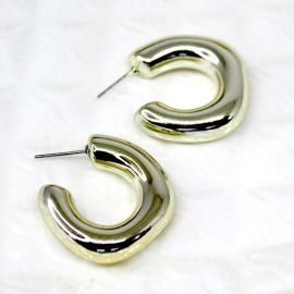 Pino de Plástico ABS / 29mm - Argola (1 par) - Dourado 