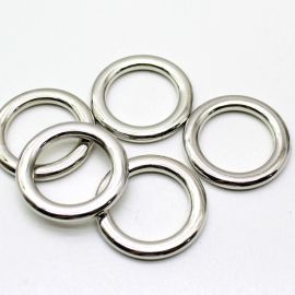 Argola de Plástico ABS / 47mm (10 gramas) - Níquel