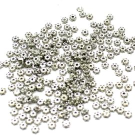 Entremeio de Plástico ABS / 4mm (10 gramas) - Níquel