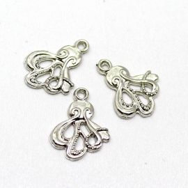 Pingente de Metal / 23x18mm - Polvo - Sereismo (Unidade)