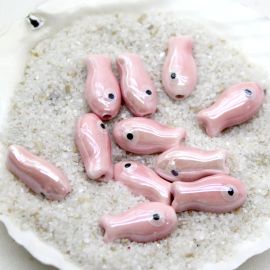 Entremeio de Murano / Peixe - 20x10mm (Unidade)