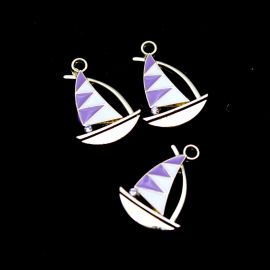 Pingente de Metal / 21x16mm - Jangada (UNIDADE)