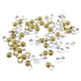 Strass Transparente (Cristal) / SS28 (2° Linha) - (Pct. com 100 unidades)