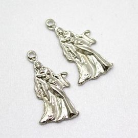 Pingente de Metal / 30x15mm - Umbanda - (Unidade) - Níquel