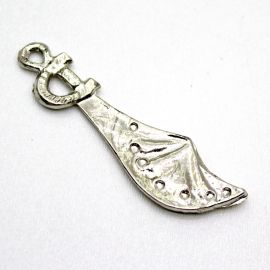 Pingente de Metal / 62x17mm - Umbanda - (Unidade) - Dourado