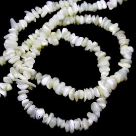 Fio de Madrepérola / 10mm - Irregulares (1 fio com Aprox. 94 unidades)