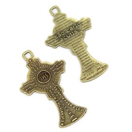 Pingente de Metal / 51x30mm - São Carlos Acutis (unidade)