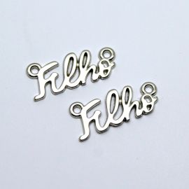 Entremeio de Metal / 12x35mm - Filho (unidade) - Níquel 