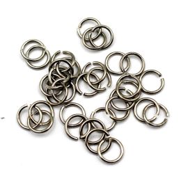 Argolinha Metal / 10mm - (Pct c/10 GRAMAS)-Níquel