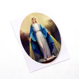 Adesivo / 5,9x7,9cm - Nossa Senhora das Graças (M) - (UNIDADE)